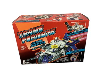 Lot 126 - Hasbro (c1990) Transformers Action Masters Prowl Turbo Cycle (Alternate Mode;Field Artillery Platform) Autobot, boxed No.5921 (1)