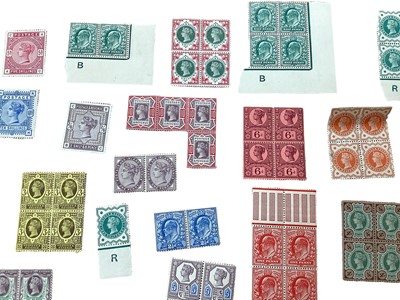 Lot 1401 - Stamps GB mint and u/m selection including 1883-4 2/6d, 5/-, 10/-, etc