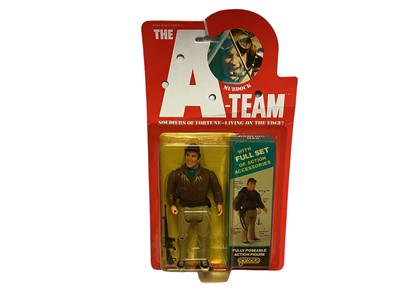 Lot 84 - Galoob (c1983) the "A "Team Good Guys Murdoch 6" action figure with accessories, on card with bubblepack No.8500 (1)