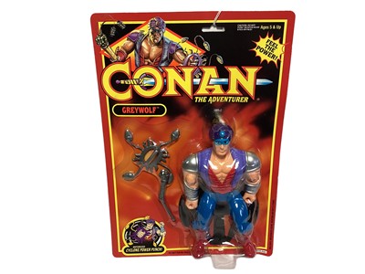 Lot 140 - Hasbro (c1993) Conan the Adventurer Greywolf, on EUROPEAN card (curled) with bubblepack No.8168 (1)