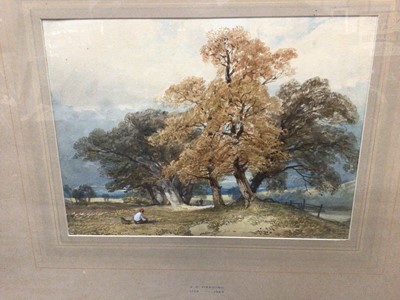 Lot 85 - James Duffield Harding watercolour landscape