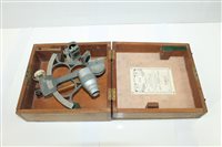 Lot 3642 - Kelvin Hughes sextant no. 71490, with...