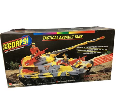 Lot 361 - Lanard Toys (c1992) The Corps World Force Response Team Tactical Assault Craft, boxed No.3233 (1)