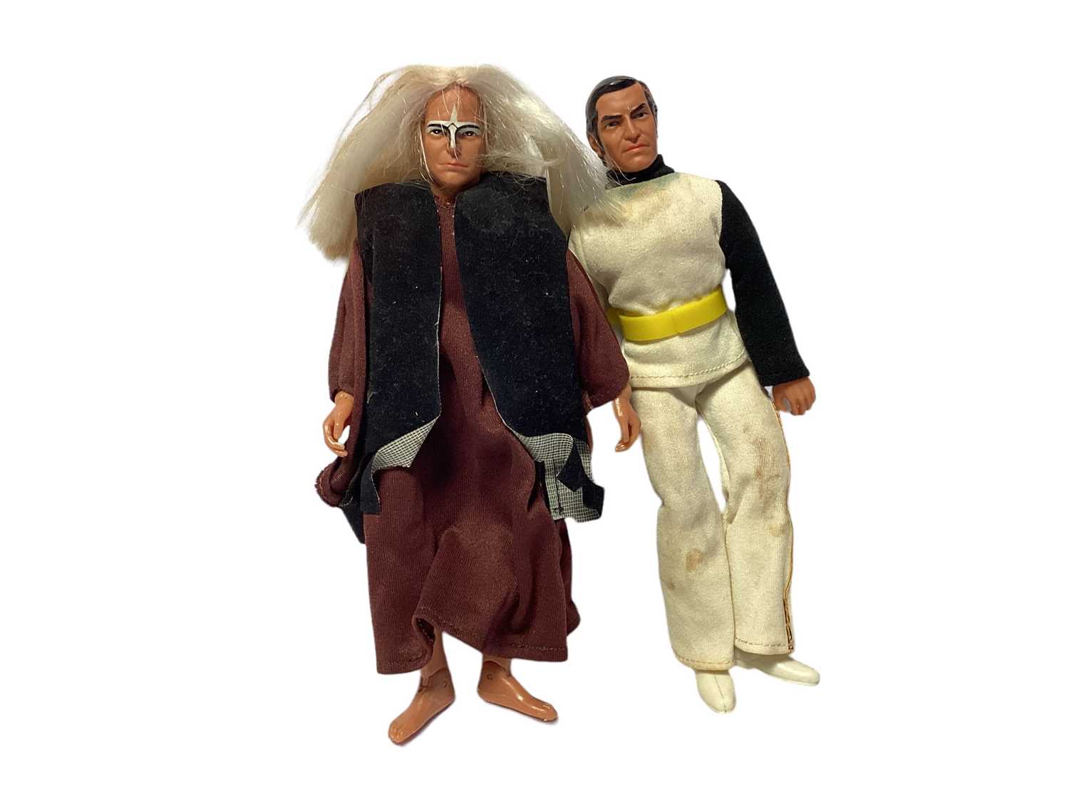 Lot 1825 - Mego Corps action Figures including Batman, Battlestar Galactica, Star Trek, Planet of the Apes and others (9)