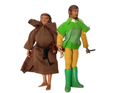 Lot 1825 - Mego Corps action Figures including Batman, Battlestar Galactica, Star Trek, Planet of the Apes and others (9)