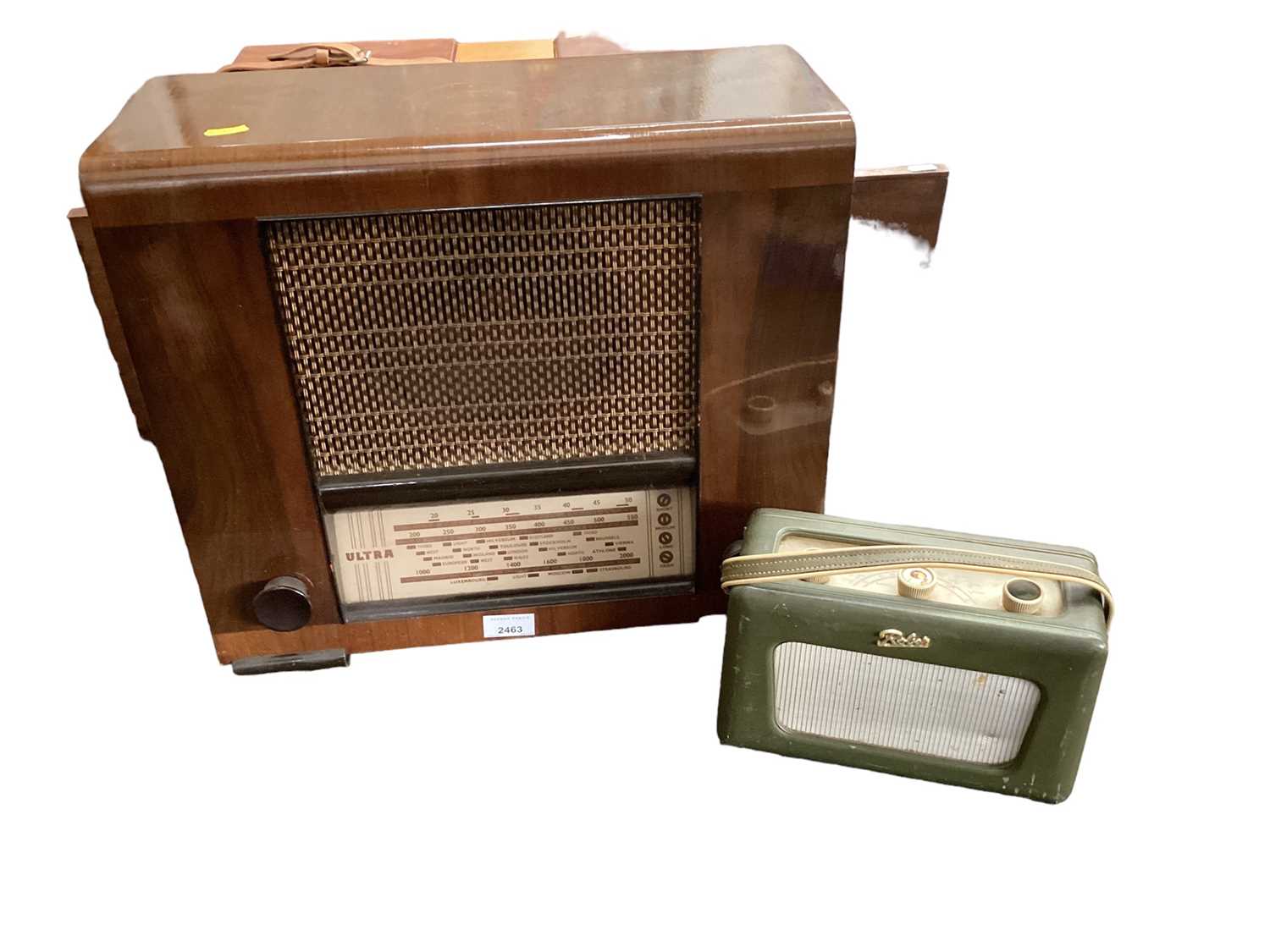 Lot 2463 - Roberts Radio and another vintage radio (2)