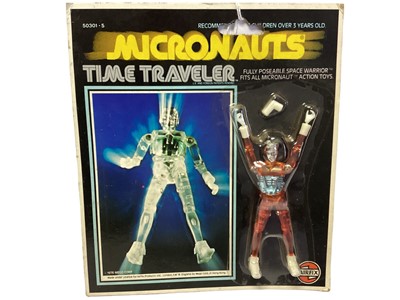 Lot 371 - Airfix Mego Corps (c1976) Micronauts Time Traveler Orange, on card with blister pack No.50301-5 (1)