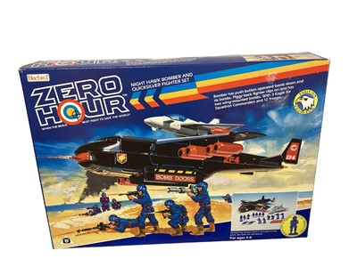 Lot 10 - Bluebird (c1989) Zero Hour (when the brave must fight to save the World!) The BAD Brigade Polecat Gang Winged demon U.A.P. bomber Set (x2) No.910431 and Eagle Air Squadron Night Hawk Bomber and Qui...