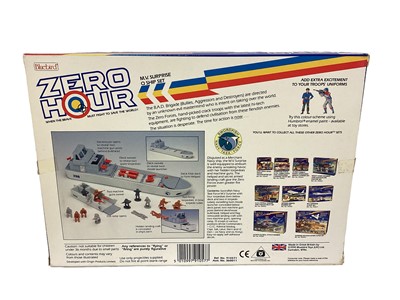 Lot 9 - Bluebird (c1989) Zero Hour (when the brave must fight to save the World!) The Swordfish Navy Task Force M.V. Surprise Q Ship  Set, plus Task Force Troopers (x2) (3).