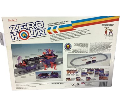 Lot 8 - Bluebird (c1989) Zero Hour (when the brave must fight to save the World!) The BAD Brigade Polecat Gang Black Mamba Monorail Set, boxed No.910351 (1).