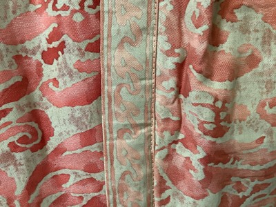 Lot 2050 - Designer Fortuny (1871-1949) Five rare vintage early/mid 20th century Fortuny Curtains.