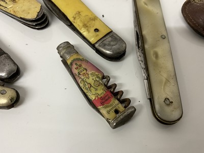 Lot 362 - Collection of pen knives