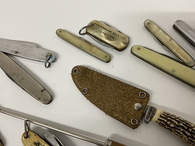 Lot 362 - Collection of pen knives