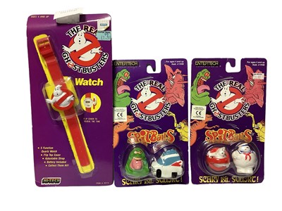 Lot 1851 - Mixed lot of action figures and merchandise, mostly mounted on card with bubblepacks (1box)