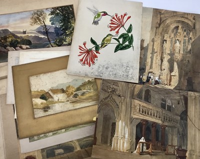 Lot 219 - Collection of watercolours