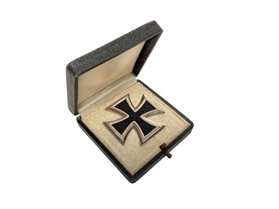 Lot 726 - Nazi Iron Cross First Class, the pin marked 65, in original fitted case.