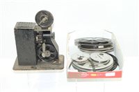 Lot 3558 - Vintage cine Camerasera with quantity of films...