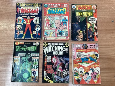 Lot 1417 - Mixed DC Comics, to include Shazam #8, Shazam #15, Jimmy Olsen, Aquaman and others. Approximately 18 comics.