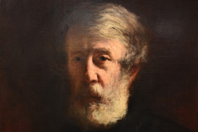 Lot 921 - George Paul Chalmers (1833-1878) oil on canvas - Portrait of John Moinet, Third Manager of the Caledonian Insurance Company 1861-1875, 77cm x 61cm, in gilt frame