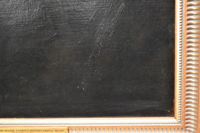 Lot 921 - George Paul Chalmers (1833-1878) oil on canvas - Portrait of John Moinet, Third Manager of the Caledonian Insurance Company 1861-1875, 77cm x 61cm, in gilt frame