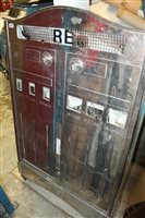 Lot 3490 - Chromium plated cigarette vending machine -...