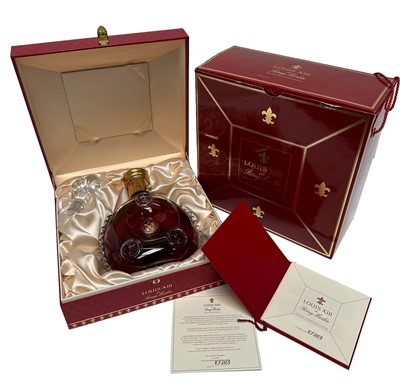 Lot 11 - One bottle, Louis XIII de Rémy Martin - Grande Champagne Cognac, housed in a Baccarat crystal decanter
