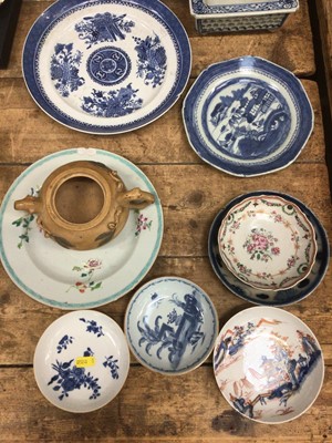 Lot 30 - Group of Chinese and Japanese ceramics, 18th century and later