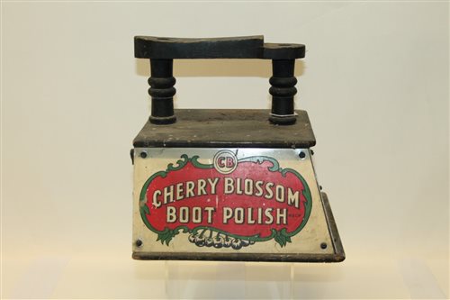 Lot 3503 - Early 20th century 'Cherry Blossom Boot Polish'...