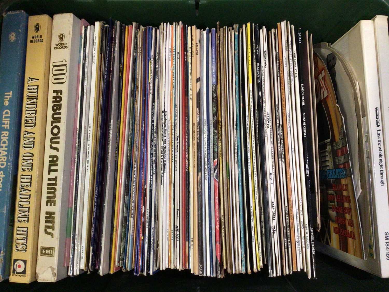 Single Lp Database Lot 304 - Large collection of LP records and singles