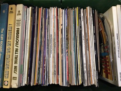 Lot 304 - Large collection of LP records and singles