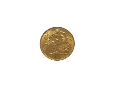 Lot 460 - G.B. - Gold Half Sovereign George V 1914 GEF (1 coin)