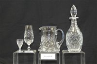 Lot 2105 - Selection of cut glassware - including Royal...