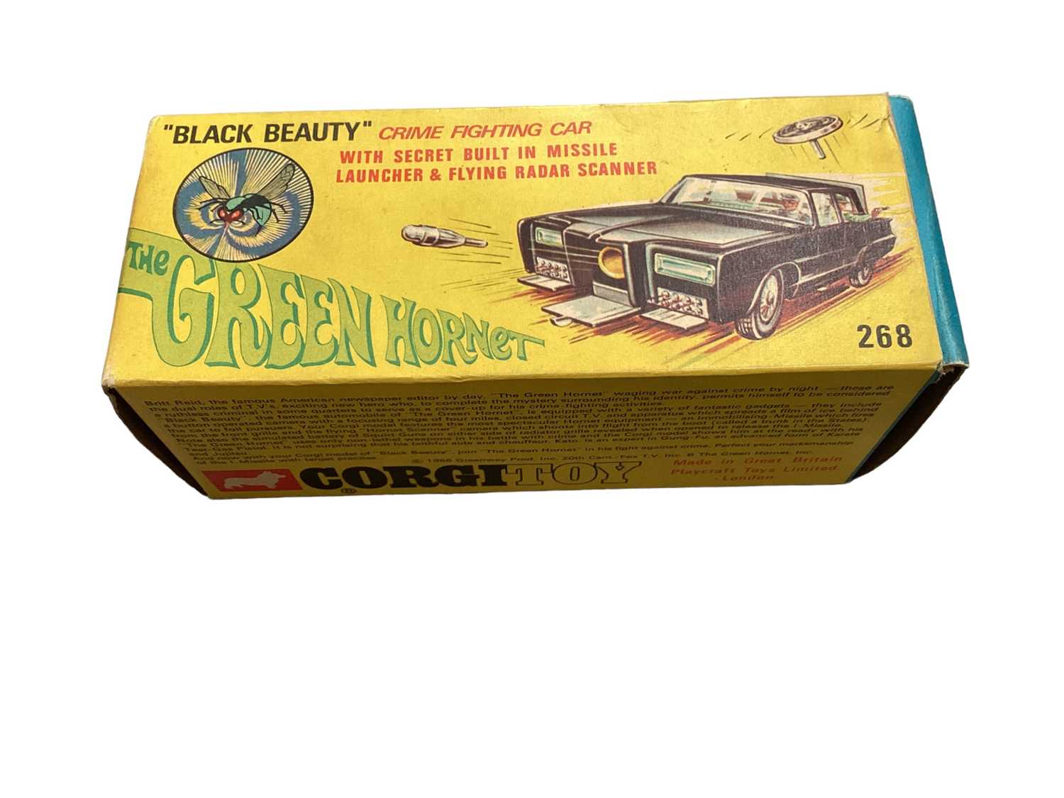 Lot 1917 - Corgi Green Hornet car Model 268 in original box