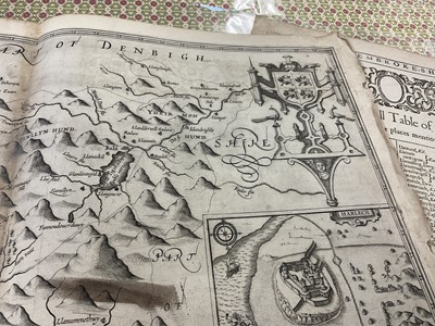 Lot 842 - Collection of John Speed Welsh maps, all circa 1627