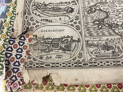 Lot 842 - Collection of John Speed Welsh maps, all circa 1627