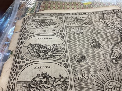 Lot 842 - Collection of John Speed Welsh maps, all circa 1627