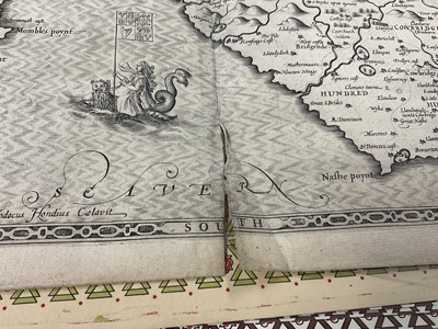 Lot 842 - Collection of John Speed Welsh maps, all circa 1627