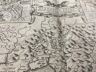 Lot 842 - Collection of John Speed Welsh maps, all circa 1627