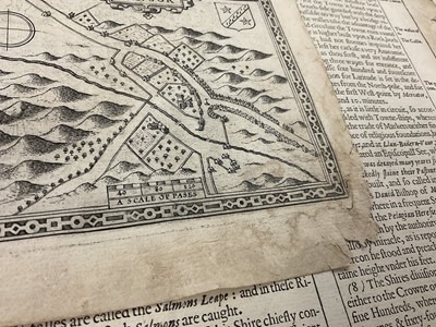 Lot 842 - Collection of John Speed Welsh maps, all circa 1627