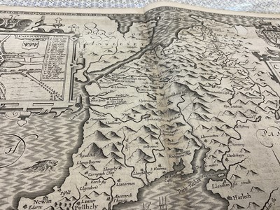 Lot 842 - Collection of John Speed Welsh maps, all circa 1627