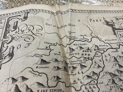 Lot 842 - Collection of John Speed Welsh maps, all circa 1627