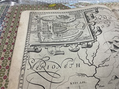 Lot 842 - Collection of John Speed Welsh maps, all circa 1627