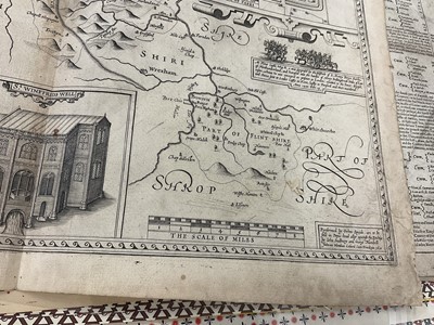 Lot 842 - Collection of John Speed Welsh maps, all circa 1627