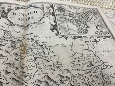 Lot 842 - Collection of John Speed Welsh maps, all circa 1627