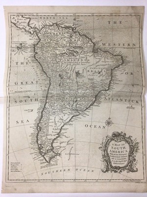 Lot 848 - R W Seale, 18th century engraved map of North America and West Indies and another