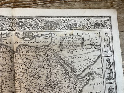 Lot 837 - John Speed 17th century engraved map of Africa