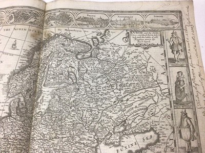 Lot 835 - John Speed - 17th century map of Europ and the chiefe Cities contayned therin ...