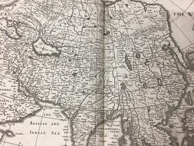 Lot 832 - John Speed - 17th century engraved map of Asia