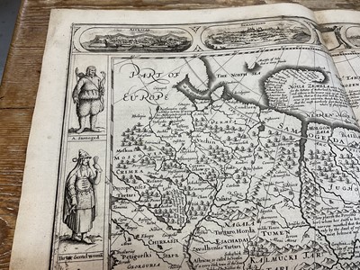 Lot 834 - John Speed - 17th century engraved map of Tartary