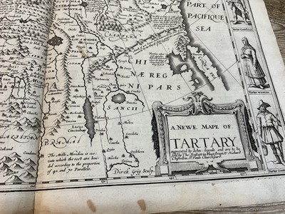 Lot 834 - John Speed - 17th century engraved map of Tartary